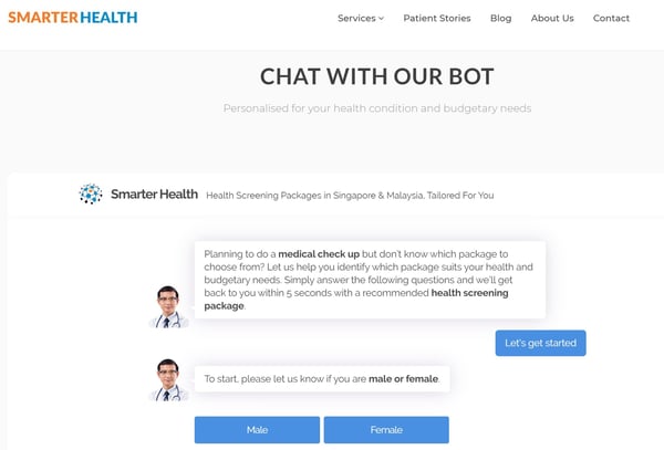 Smarter Health Chat Bot